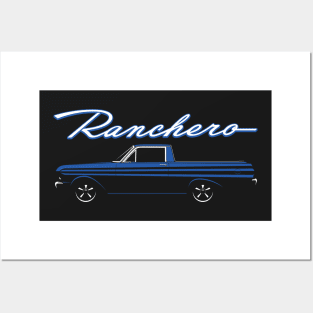 64-65 Blue Ranchero Posters and Art